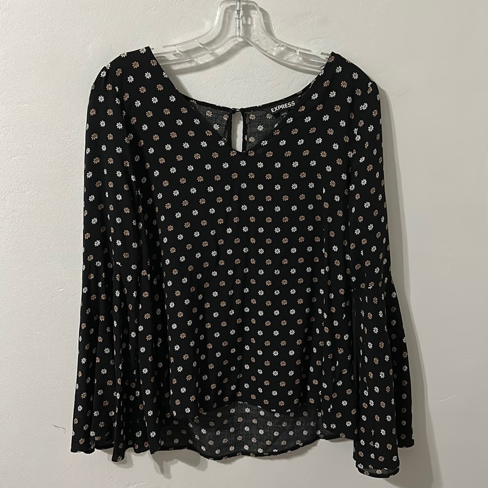 Express Flared Sleeve top